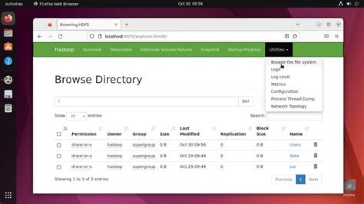 Browse Directory option