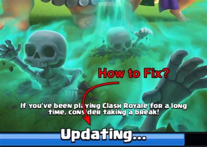 Clash Royale loading problem