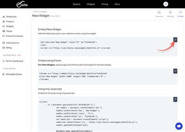 Copy Embed Code