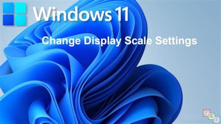 display scale settings