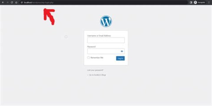 enter localhost