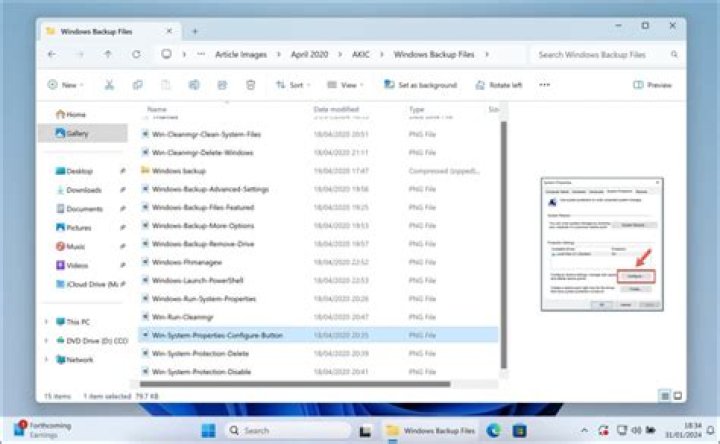 folder view