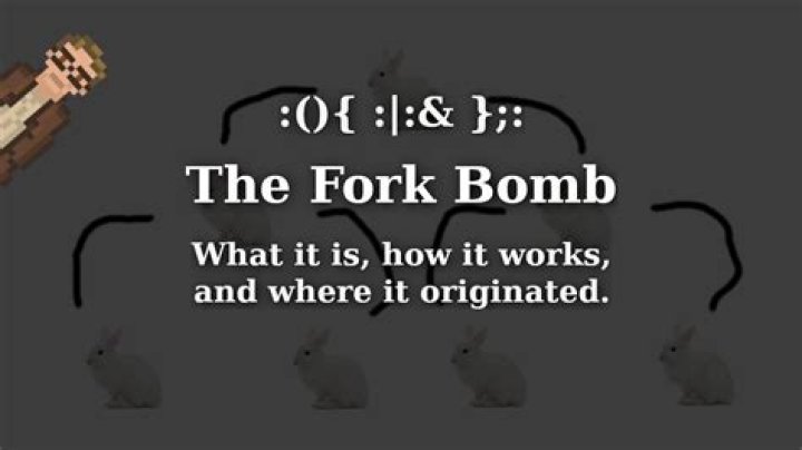 fork bomb pic from wikipedia