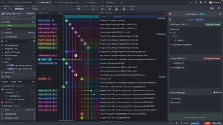 GitKraken version v.6.4.1