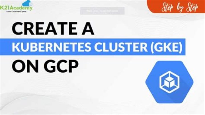 GKE create cluster page