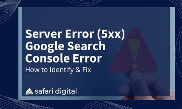 Google Search Console Error