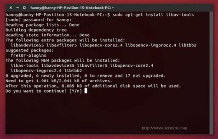 Install Avconv