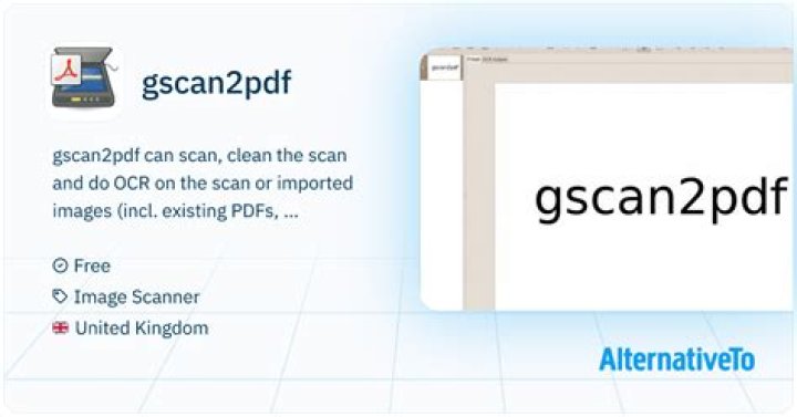 Install gscan2pdf