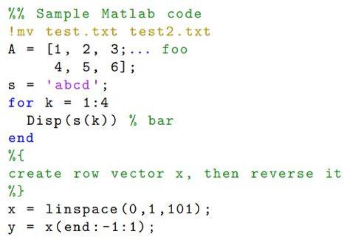 Matlab Code