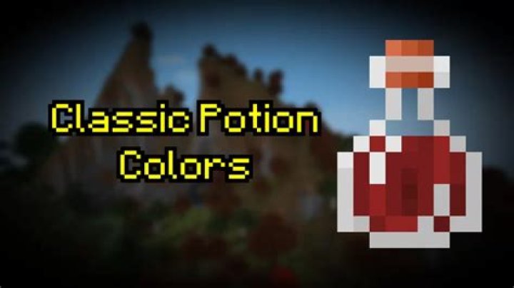 Minecraft 1.17 how to create custom coloured potion texture pack