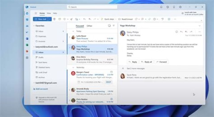 Outlook Window