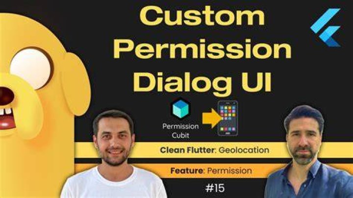 permission dialog