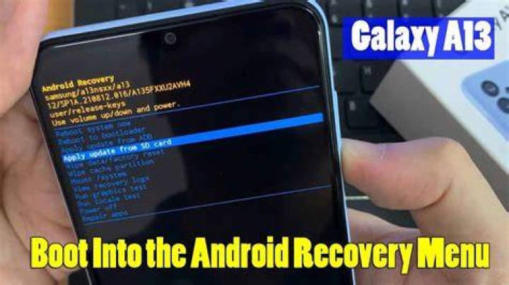 recovery menu