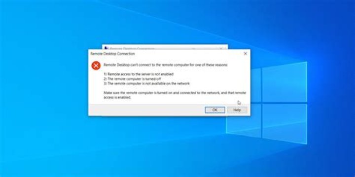 Remote Desktop Connection error message: The connection cannot be completed because the remote computer that was reached is not the one you specified.