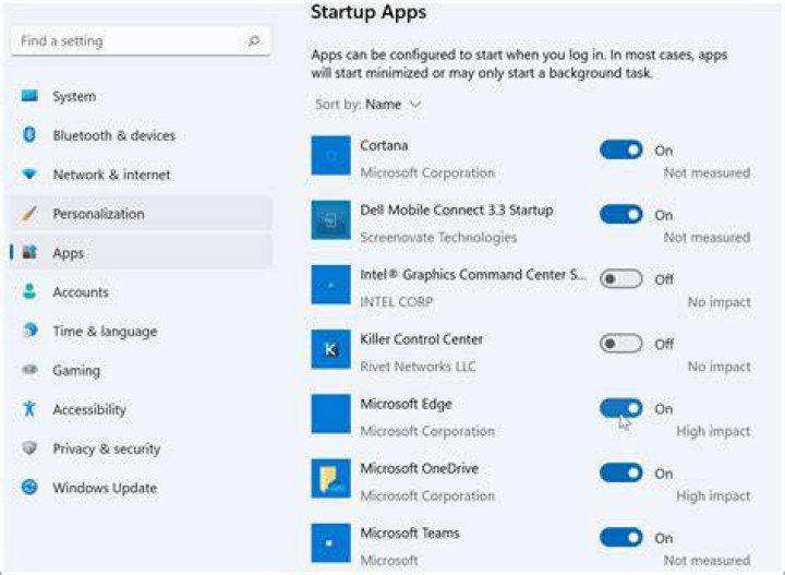 remove startup apps