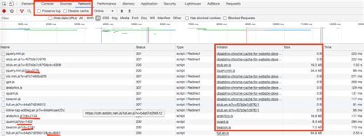 Requestly Rule applied and added a random parameter to disable cache