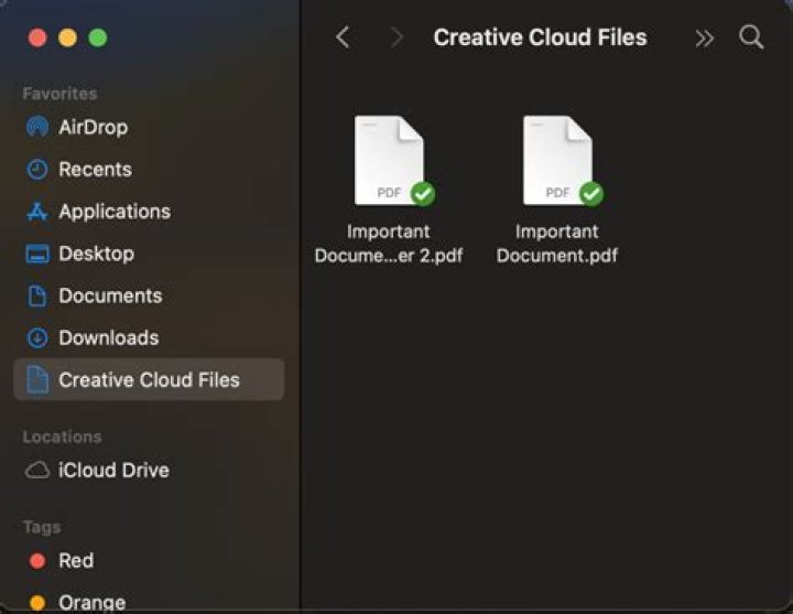 screenshot - creative cloud files in windows explorer