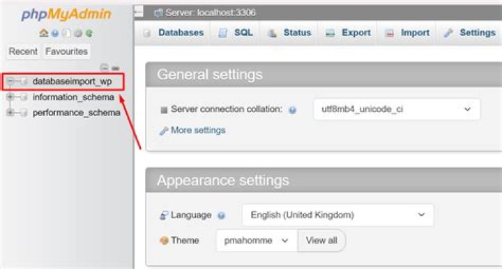 sql mode settings in phpmyadmin