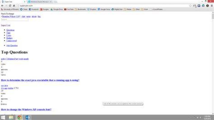 superuser on chrome