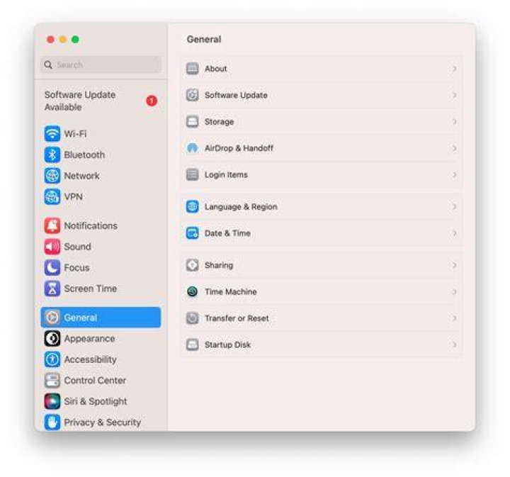 System Settings