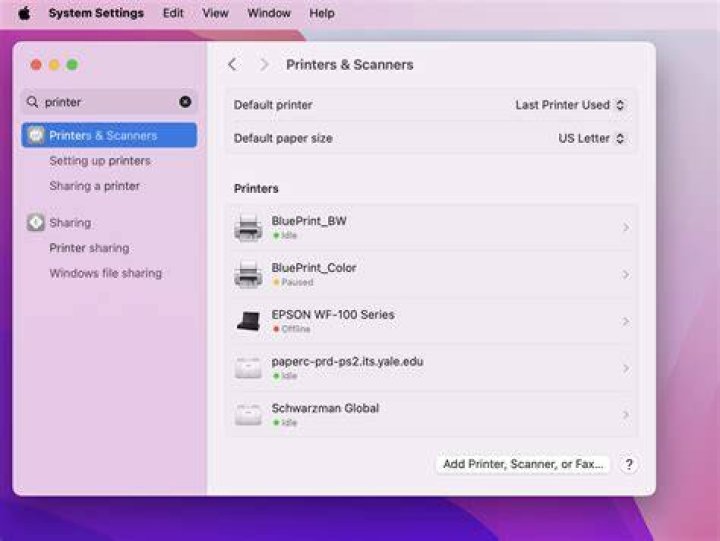 system tray screenshot