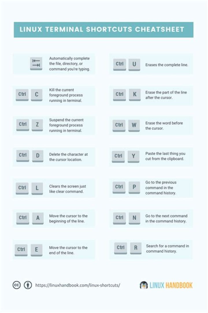 terminal Keyboard Shortcuts