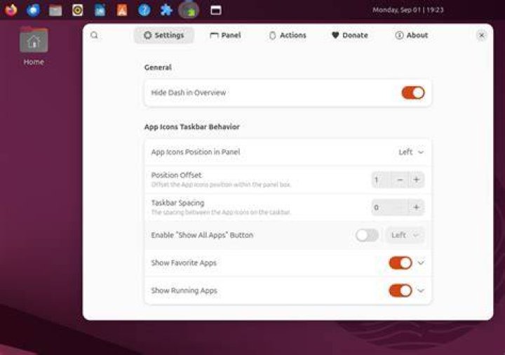 Ubuntu One Control Panel “Cloud Folders” tab, with a row highlighted to illustrate the point in the text