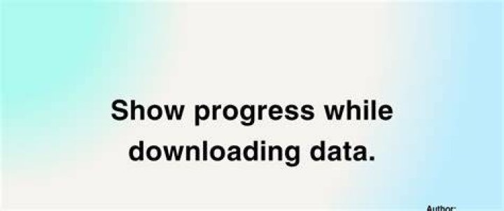 While downloading
