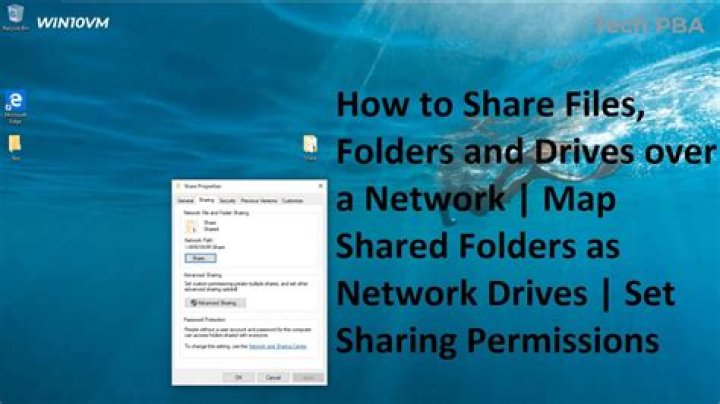 Windows Map Shared Folder