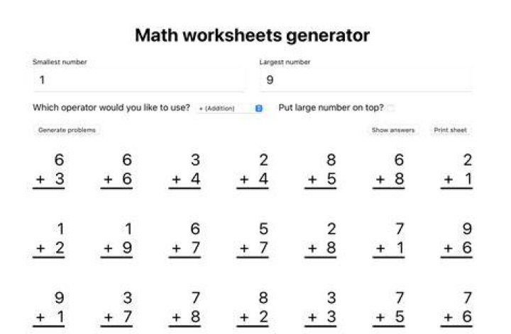 Worksheet Screenshot