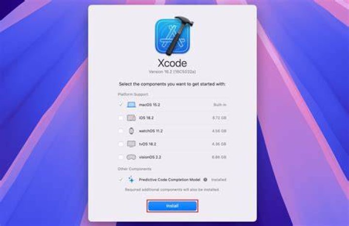 xcode - install manually